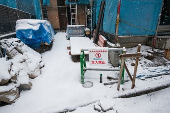 メッキ鋼管にも季節のお手入れ。冬の製品保管方法。