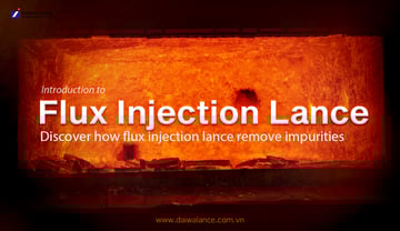 How Flux Injection Lance Works in Aluminum Melting Furnace