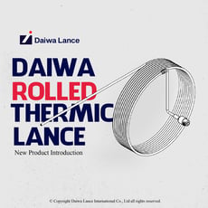 How to Use Daiwa Rolled Thermic Lance with Straighten & Reroll Machine